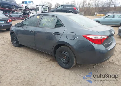 2014 Toyota Corolla Le from USA, damaged, VIN 2T1BURHE4EC199763